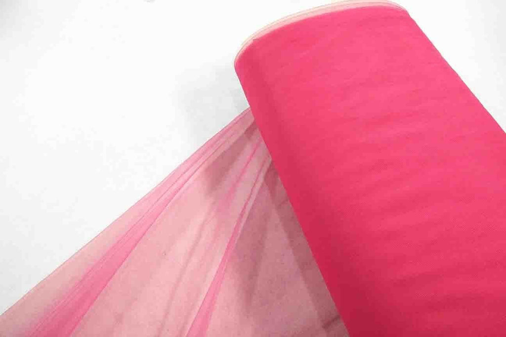 Rainbow Fabrics BT: Raspberry Bridal Tulle