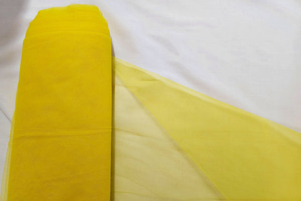 Rainbow Fabrics BT: Sun Yellow Bridal Tulle