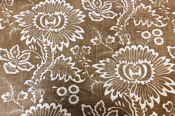 Rianbow Fabrics Ca: Daisy Flower Art Abstract Canvas Upholstery