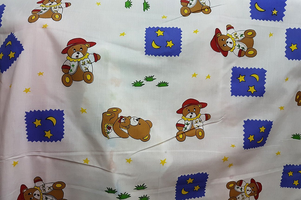 Rainbow Fabrics CC: Kids Bear Print #3