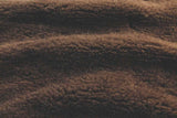 Rainbow Fabrics Chocolate Brown Sherpa