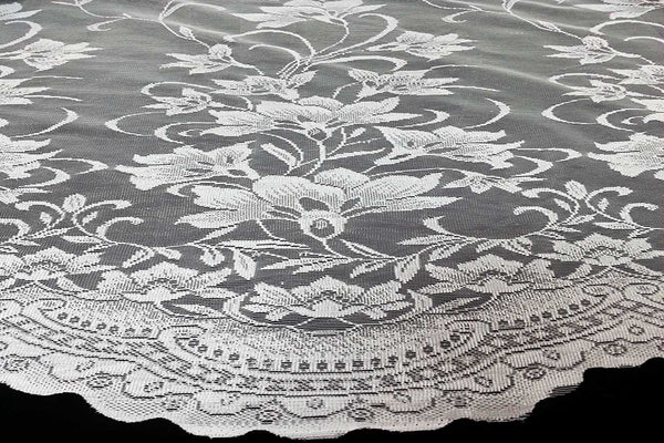 Rainbow Fabrics CL: Ariane Pearl Curtain Lace