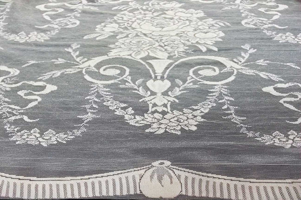 Rainbow Fabrics CL: Beatrice Cream Curtain Lace