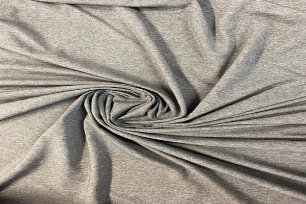 Rainbow Fabrics CL: Dark Grey and White Mixture Cotton Lycra Pink Fabric