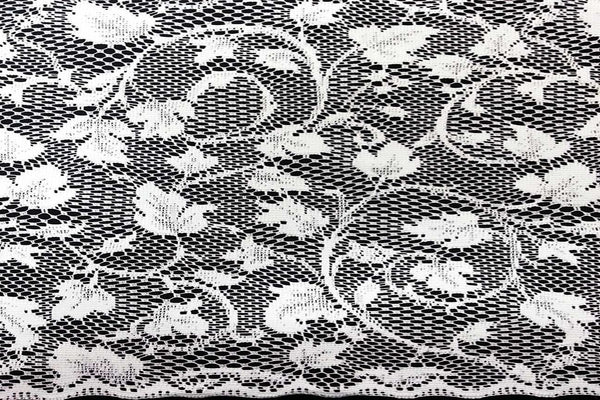 Rainbow Fabrics CL: Edith Growth White Curtain Lace