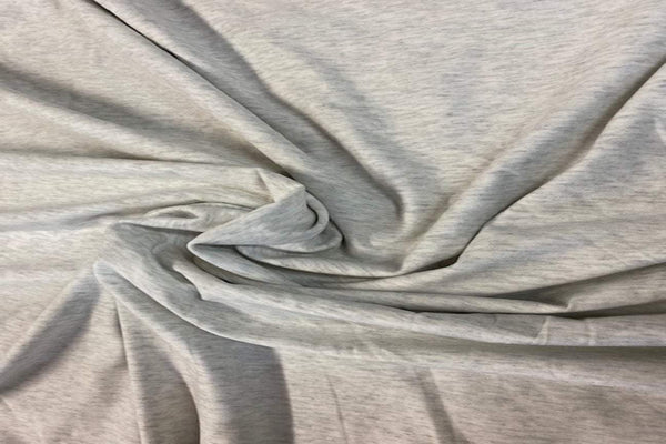 Rainbow Fabrics CL: Light Grey and White Mixture Cotton Lycra Pink Fabric