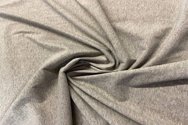 Rainbow Fabrics CL: Medium Grey and White Mixture Cotton Lycra Pink Fabric