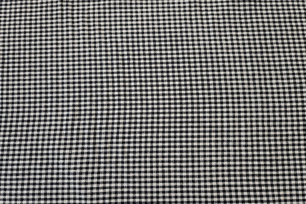 Rainbow Fabrics CLG: Black and White Check Linen Gingham - 2mm Check