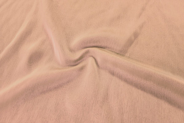 Rainbow Fabrics CPC:  Whispering Peach Crinkle Plain Chiffon