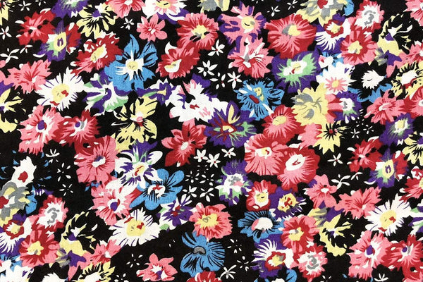 Rainbow Fabrics CV: Summer Flower Cotton Voile - Design # 4 Price per meter