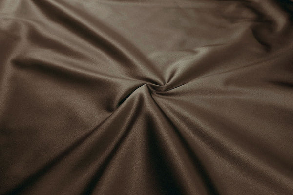 Rainbow Fabrics DC: Chocolate Brown Duchess Satin