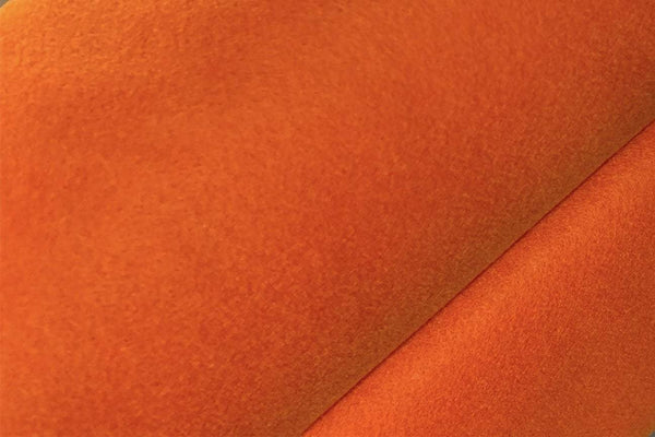 Rainbow Fabrics Deep Orange Soft Felt