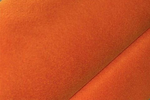 Deep Orange Soft Felt