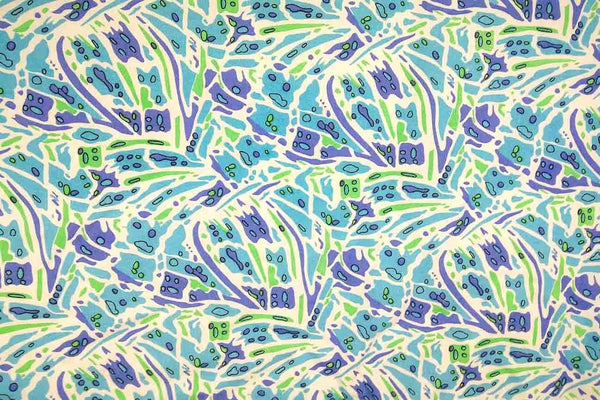 Rainbow Fabrics Delicate Blue /Purple Rayon Rayon