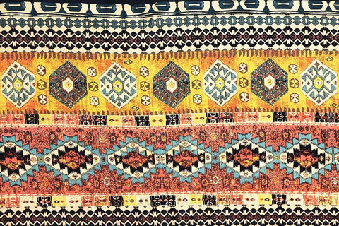 DK: Colorful Aztec Pattern Scuba Knit SOLD OUT