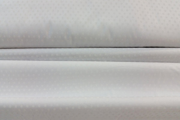 Rainbow Fabrics DO: Small White Dots White Craft Fabric