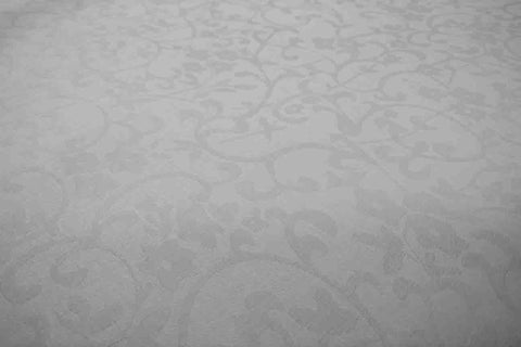 DS: White Damask Sheeting - Design # 7 SOLD OUT