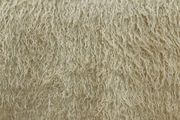 Rainbow Fabrics F1: Cream Dog Hair Faux Fur