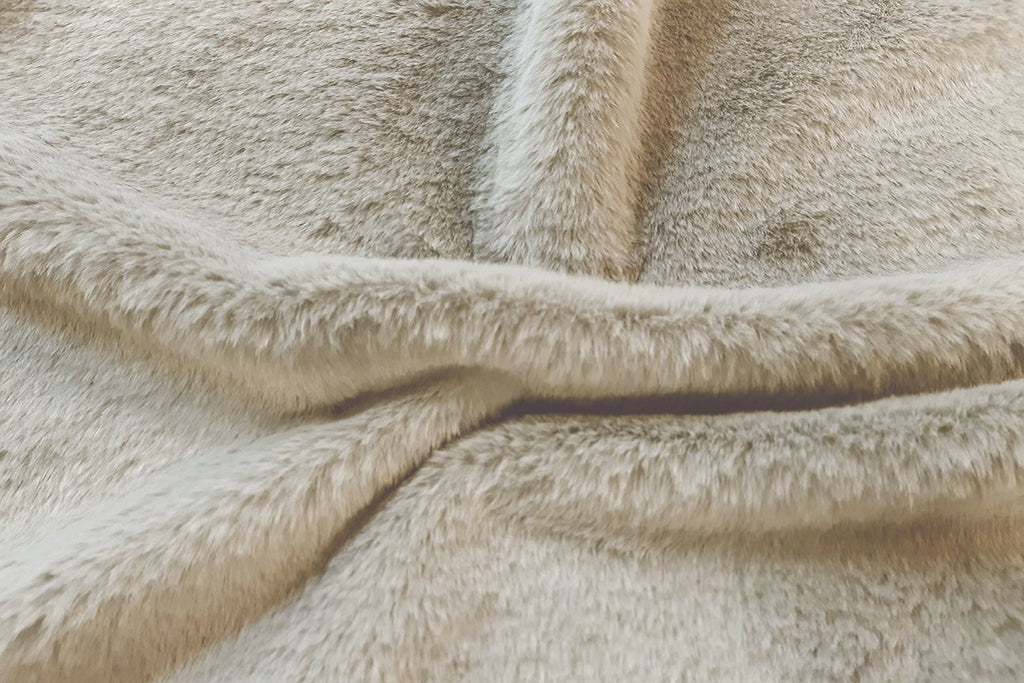 Grey on sale faux fur