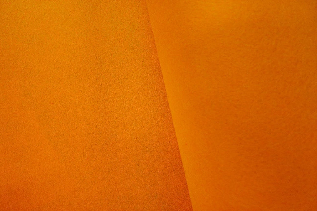Rainbow Fabrics FF: Vibrant Orange Felt
