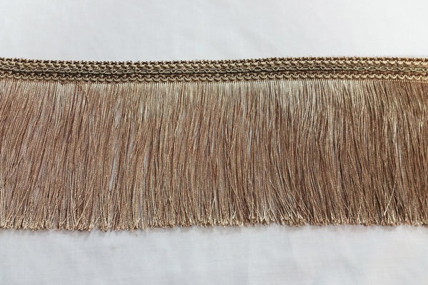 Rainbow Fabrics FT: Fringe Trim - Light Brown