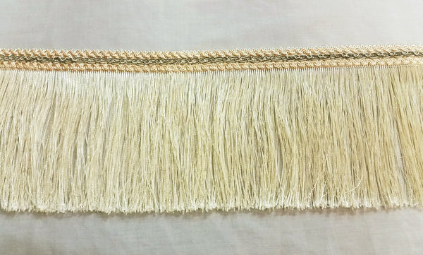 Rainbow Fabrics FT: Fringe Trim - Shiny Butter