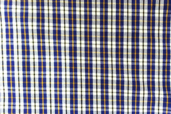 Rainbow Fabrics G1: Dark Blue with Yellow and Black Stripes Tartan Plaid Gingham