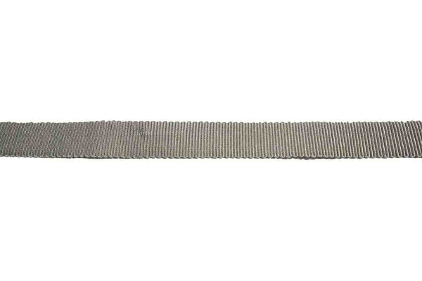 Rainbow Fabrics GG: 15mm Grey Grosgrain Ribbon