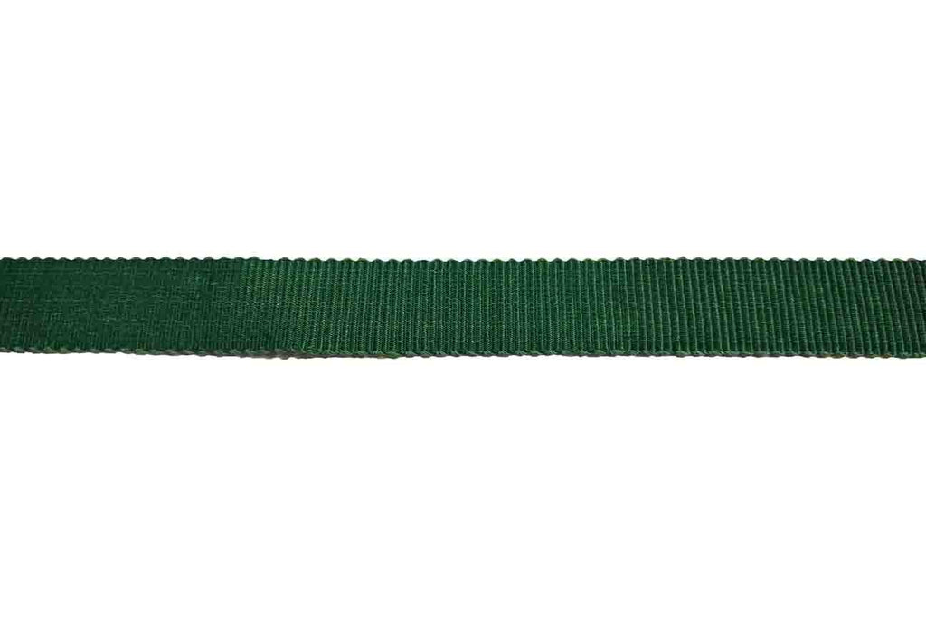 Rainbow Fabrics GG: 16mm Emerald Grosgrain Ribbon