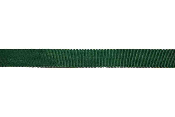 Rainbow Fabrics GG: 16mm Emerald Grosgrain Ribbon