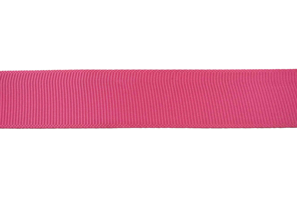 Rainbow Fabrics GG: 22mm Hot Pink Grosgrain Ribbon