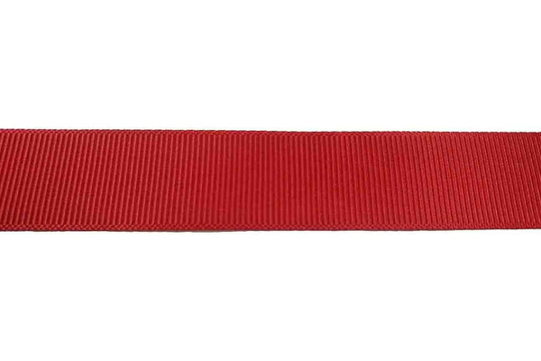 Rainbow Fabrics GG: 22mm Red Grosgrain Ribbon