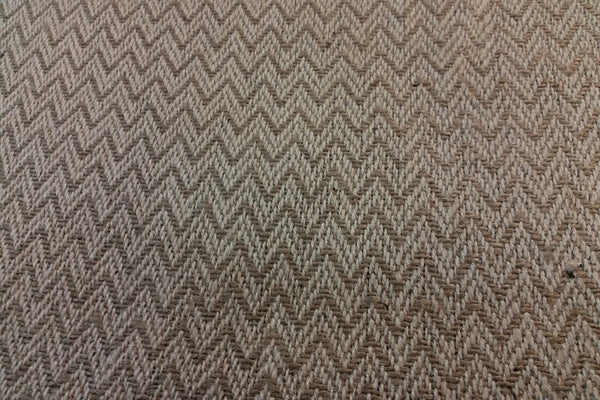 Rainbow Fabrics H1: Chevron Hessian/Burlap