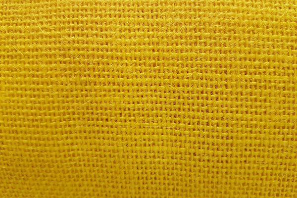 Rainbow Fabrics H1: Mustard Yellow Hessian/Burlap
