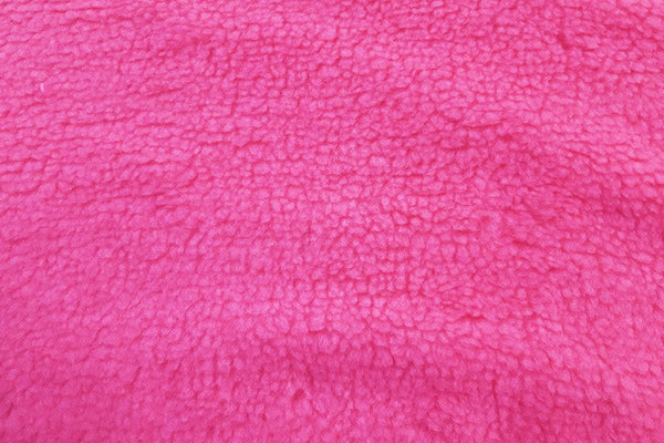 Rainbow Fabrics Hot Pink Sherpa