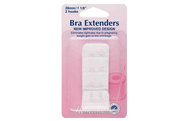 Rainbow Fabrics HY: 28mm Bra Extender - White