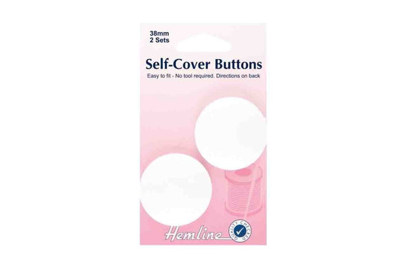 Rainbow Fabrics HY: 38mm Self-Cover Buttons