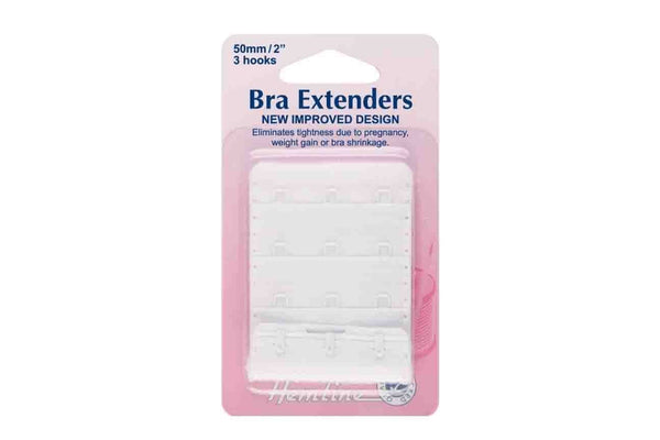 Rainbow Fabrics HY: 50mm Bra Extender - White