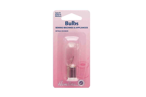 Rainbow Fabrics HY: Bayonet Sewing Machine Bulb - Medium