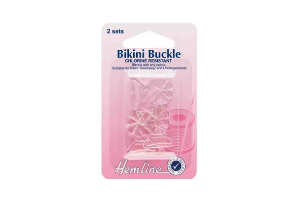 Rainbow Fabrics HY: Bikini Buckles - Clear