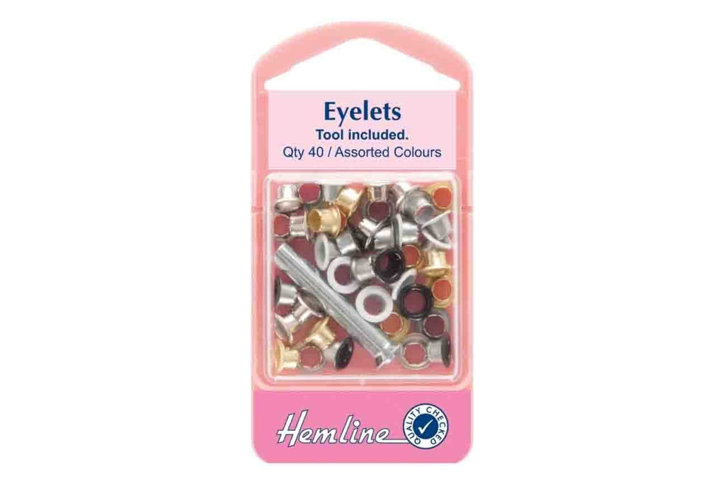 Rainbow Fabrics HY: Eyelets With Tool - Assorted
