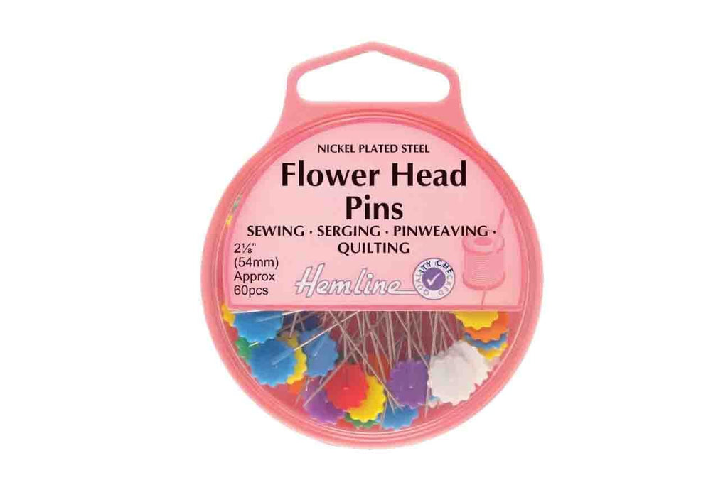 Rainbow Fabrics HY: Flower/Flat Head Pins