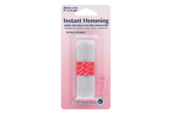 Rainbow Fabrics HY: Instant Hemming - Grey