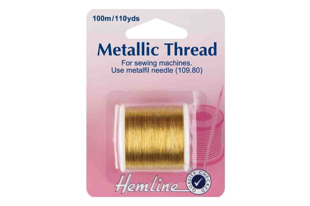 Rainbow Fabrics HY: Metallic Thread - Gold