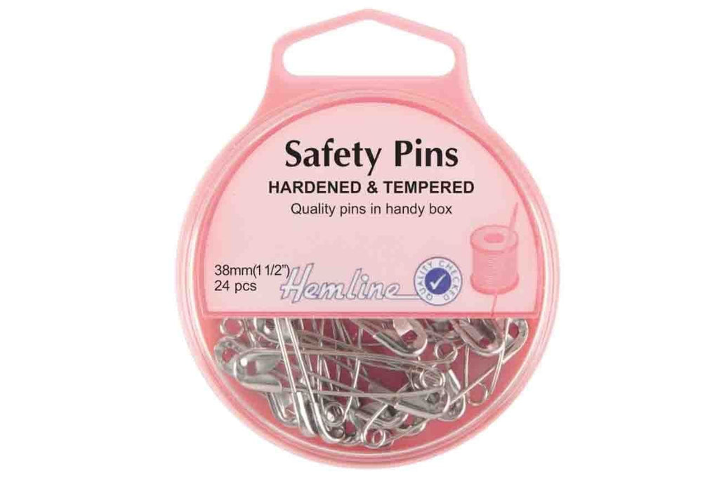Rainbow Fabrics HY: Safety Pins - Nickel
