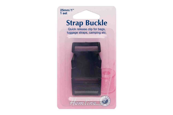 Rainbow Fabrics HY: Strap Buckle - Black