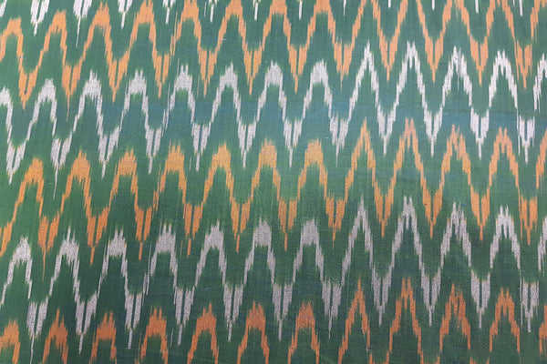 Rainbow Fabrics Ikat Organic Cotton - Pattern # 7