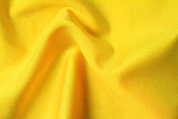 Rianbow Fabrics L1: Beach Yellow Light Lycra - 14 Lycra