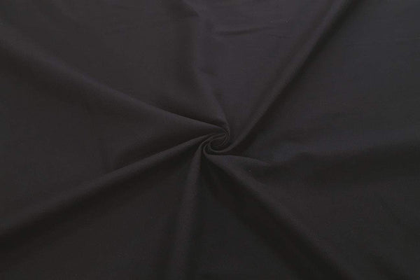 Rainbow Fabrics LC: Pure Black Linen Cotton