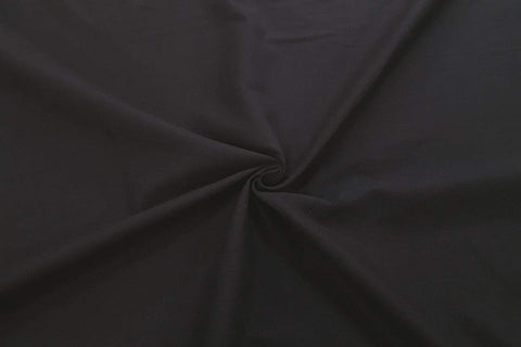 LC: Pure Black Linen Cotton SOLD OUT